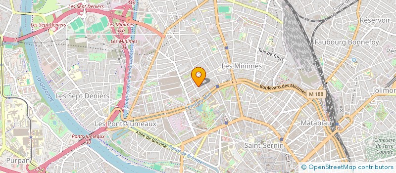 localisation de l'entreprise B.ALAYRAC à TOULOUSE