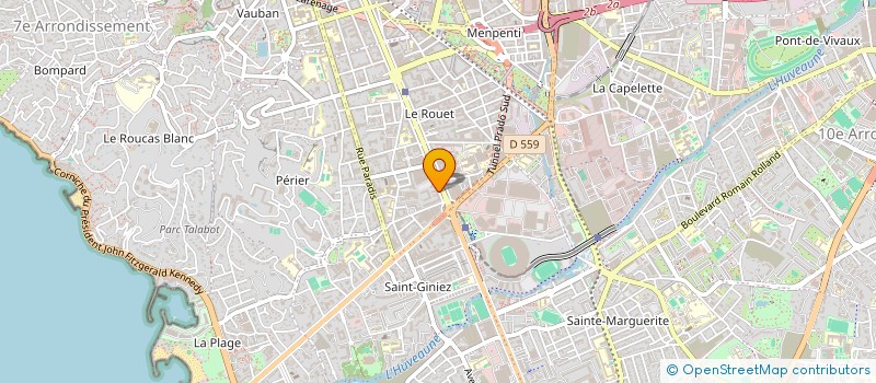 localisation de l'entreprise B ALIVE à MARSEILLE