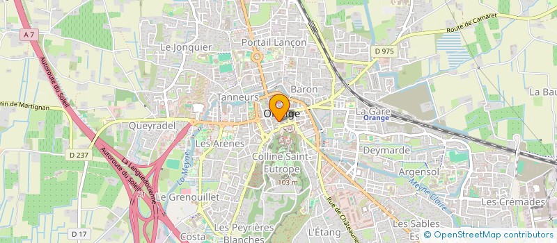 localisation de l'entreprise B.ALIVE à ORANGE