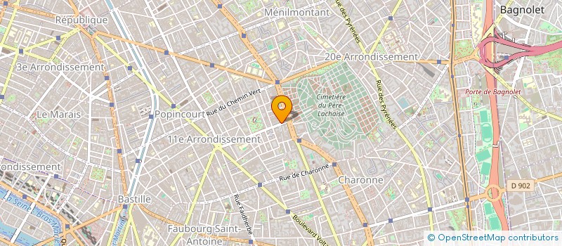 localisation de l'entreprise B AND B CONSULTING  PARIS