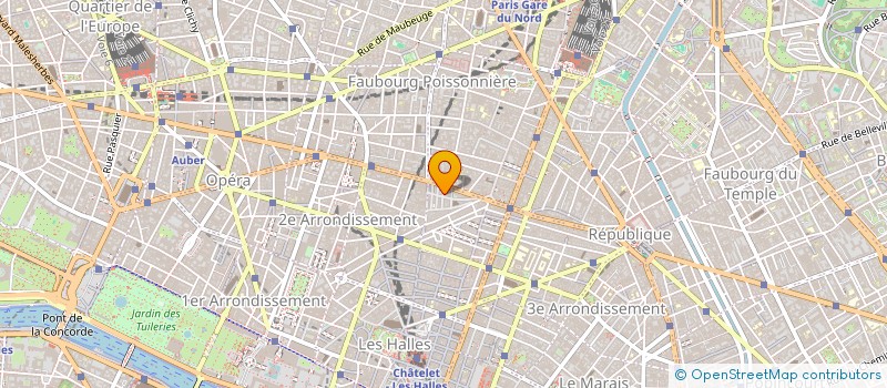 localisation de l'entreprise B AND B FRAGANCE à PARIS