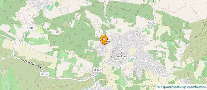 localisation de l'entreprise B AND B PROMOTION  AUBAIS