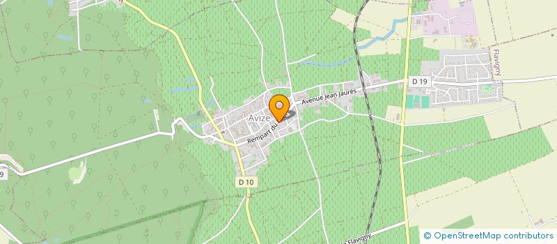 localisation de l'entreprise B AND FIT  AVIZE