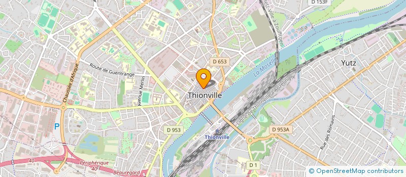 localisation de l'entreprise B AND S à THIONVILLE