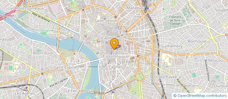 localisation de l'entreprise B. APPART à TOULOUSE