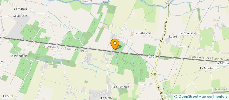 localisation de l'entreprise B APPLE à VARENNES-SUR-LOIRE