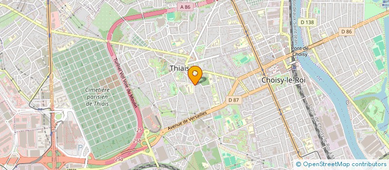 localisation de l'entreprise B ART à THIAIS