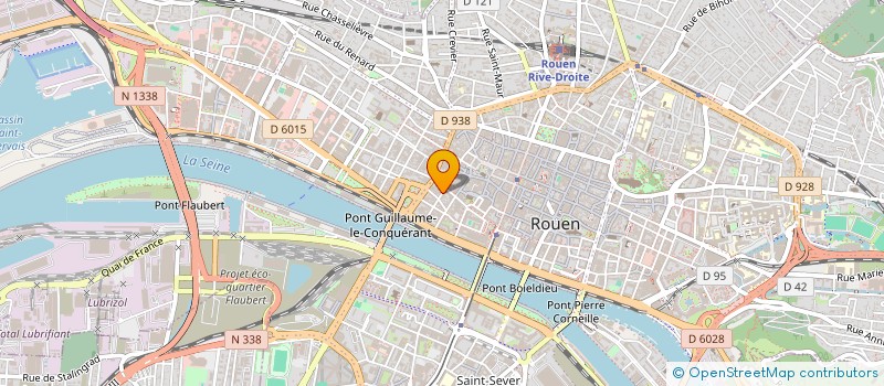 localisation de l'entreprise B'ART TAPAS à ROUEN