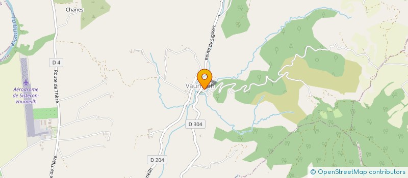 localisation de l'entreprise B AU CARRE  SISTERON