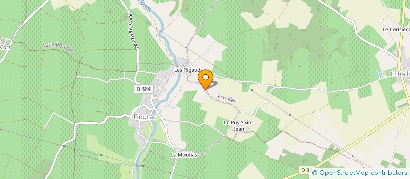 localisation de l'entreprise B AUTO à ECHALLAT