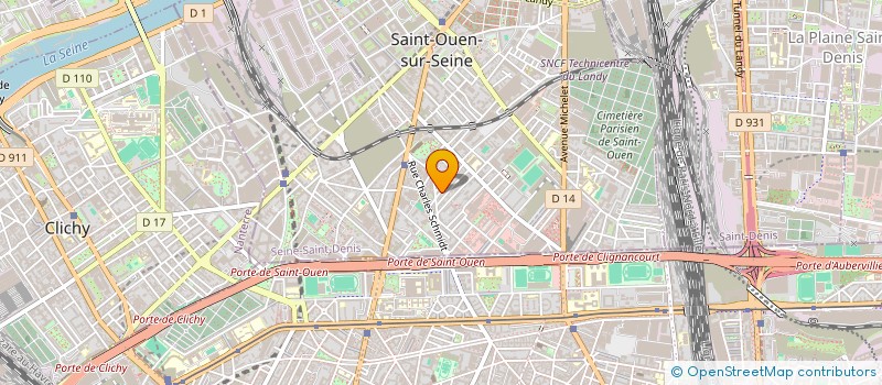localisation de l'entreprise B B à SAINT-OUEN-SUR-SEINE