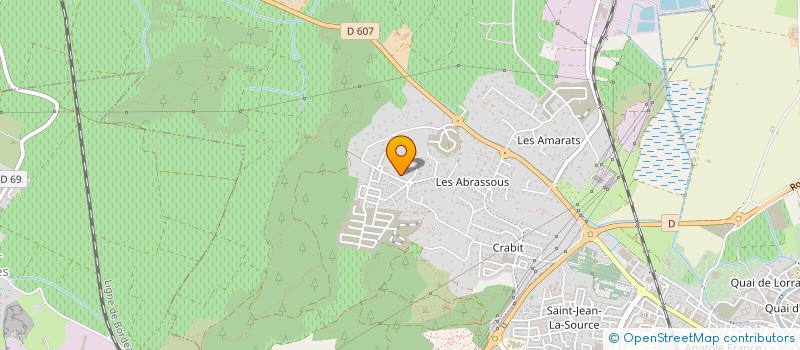 localisation de l'entreprise B.B à NARBONNE