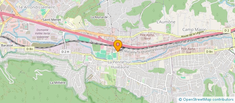 localisation de l'entreprise B&B à MARSEILLE