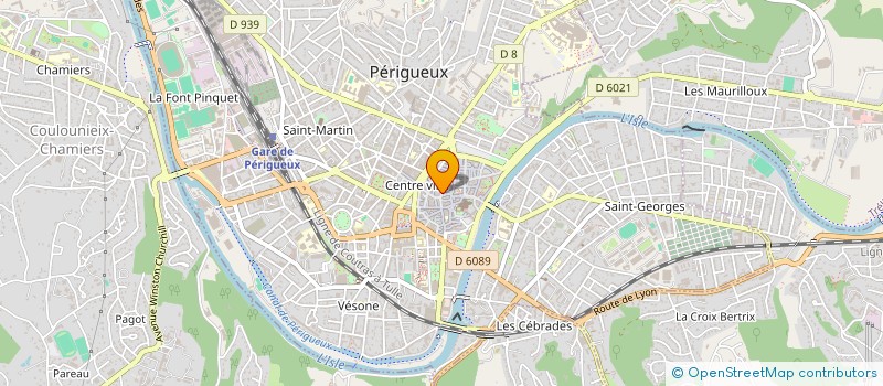 localisation de l'entreprise B&B à PERIGUEUX