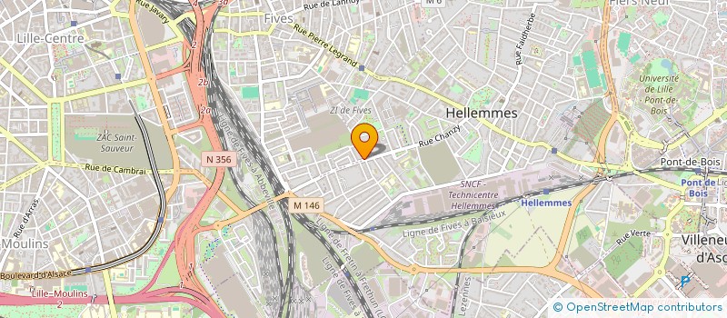 localisation de l'entreprise B.B.B.B.  LE DONZEIL