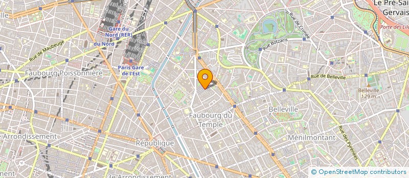 localisation de l'entreprise B.B. BAR  PARIS