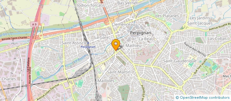 localisation de l'entreprise B&B BEAUTY  PERPIGNAN