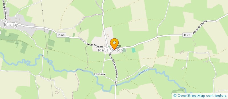 localisation de l'entreprise B & B BOULANGERIE  IDS-SAINT-ROCH