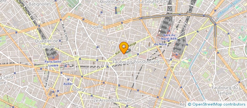 localisation de l'entreprise B&B CADET  PARIS