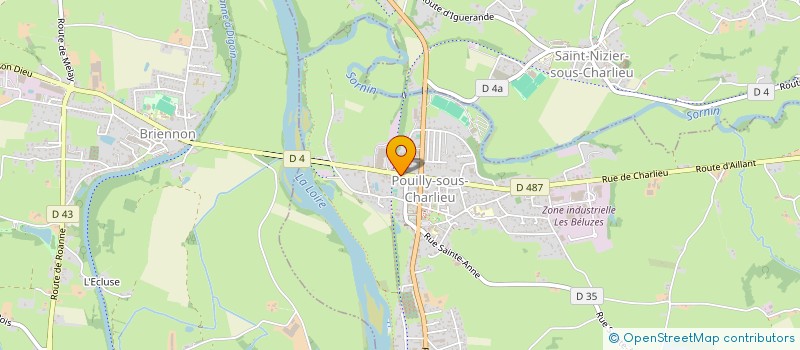 localisation de l'entreprise B&B CONCEPT ISOLATION  CHARLIEU