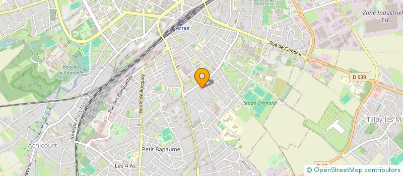 localisation de l'entreprise B & B CONSEILS à ARRAS