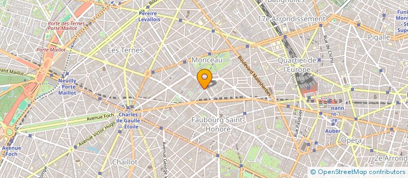 localisation de l'entreprise B&B CORPORATIONS  PARIS