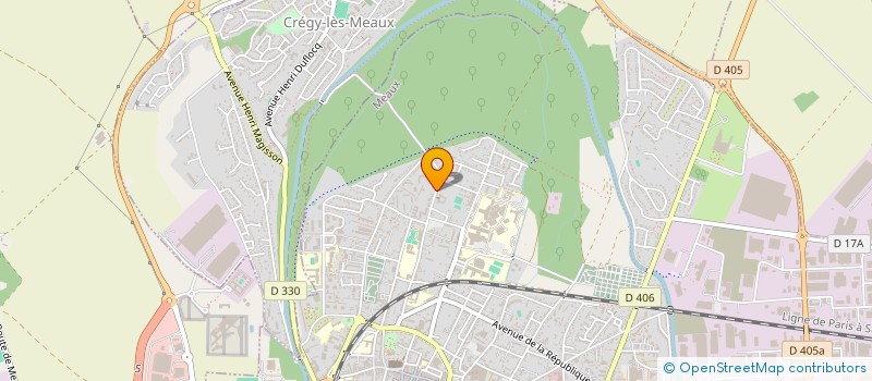 localisation de l'entreprise B & B DEVELOPPEMENT à MEAUX