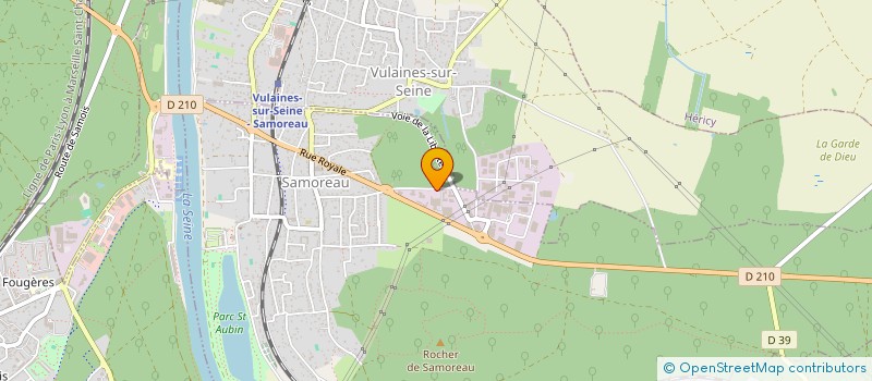 localisation de l'entreprise B&B DISTRIBUTION  SAMOREAU