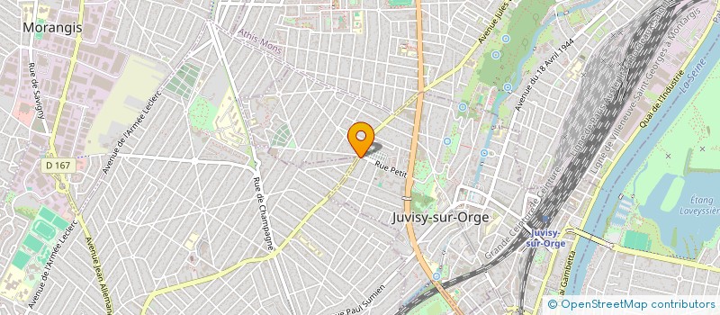 localisation de l'entreprise B&B DONER à JUVISY-SUR-ORGE