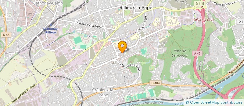 localisation de l'entreprise B.B DRIVER  RILLIEUX-LA-PAPE