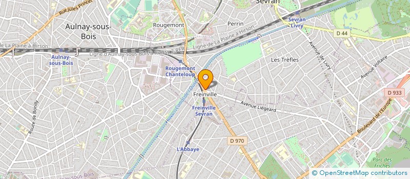 localisation de l'entreprise B.B EXOTIC à SEVRAN