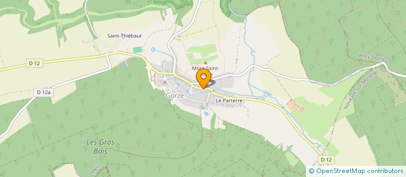 localisation de l'entreprise B & B FAMILY  GORZE