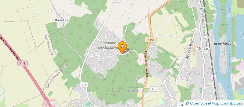 localisation de l'entreprise B&B FIDJI  VERNOUILLET