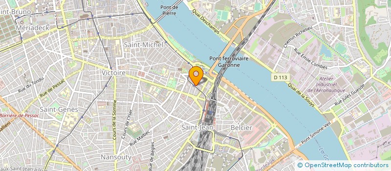 localisation de l'entreprise B & B FINE WINES  BORDEAUX