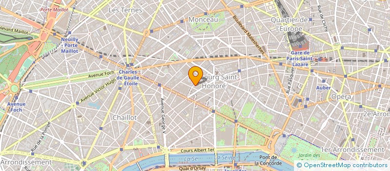 localisation de l'entreprise B&B FUNERAIRES à PARIS