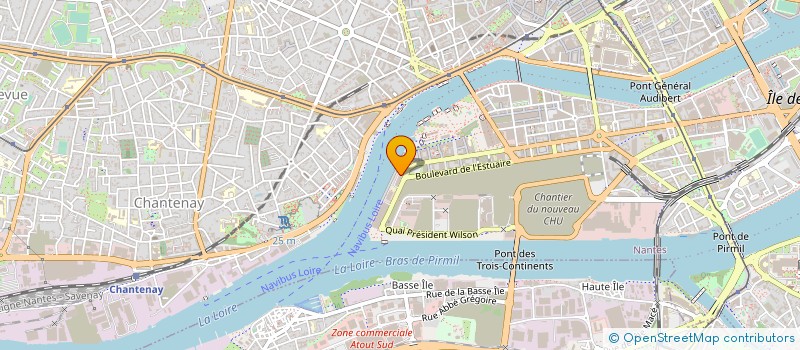 localisation de l'entreprise B B G W à NANTES