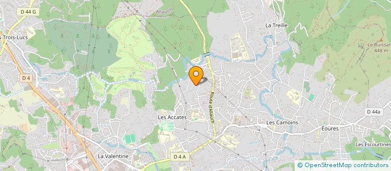 localisation de l'entreprise B&B IMMO  MARSEILLE