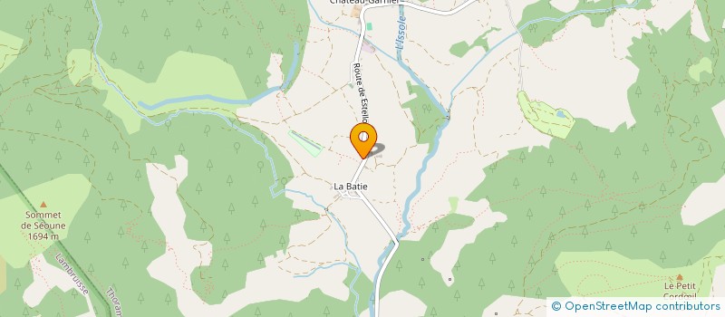 localisation de l'entreprise B&B INVESTISSEMENTS  THORAME-BASSE