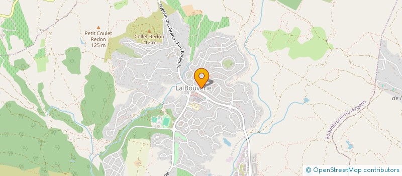 localisation de l'entreprise B B JET  ROQUEBRUNE-SUR-ARGENS
