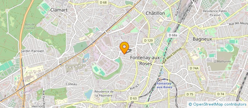 localisation de l'entreprise B.B. KITCHEN à FONTENAY-AUX-ROSES