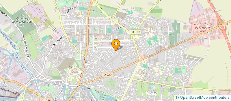localisation de l'entreprise B.B.L. à AMIENS