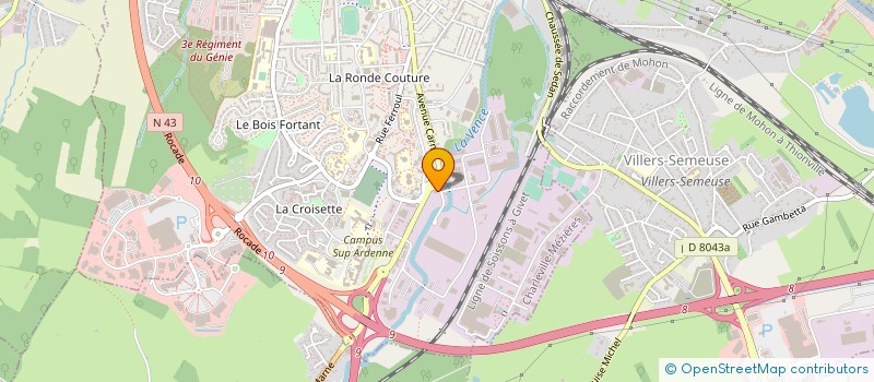 localisation de l'entreprise B&B LOGISTICS à MARSEILLE