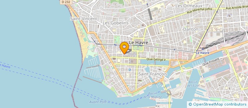 localisation de l'entreprise B&B LUXURY à LE HAVRE