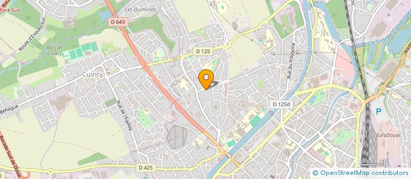 localisation de l'entreprise B.B.O.T à DOUAI