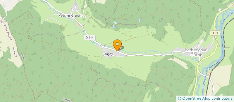 localisation de l'entreprise B.B.P BOURGOGNE BUSINESS PARTNERS  BARBIREY-SUR-OUCHE