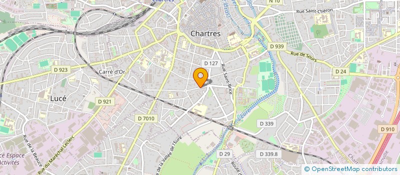 localisation de l'entreprise B+B PHARMA à CHARTRES