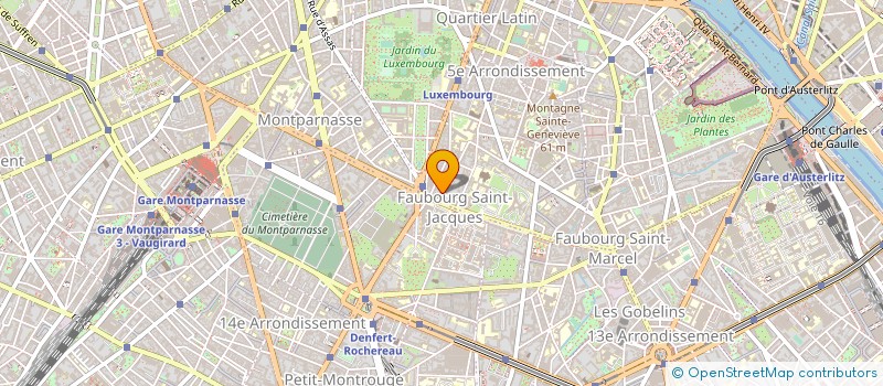 localisation de l'entreprise B.B.R.  PARIS