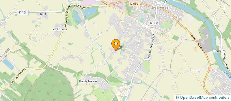 localisation de l'entreprise B&B - REAL ESTATE COMPANY  BESSIERES