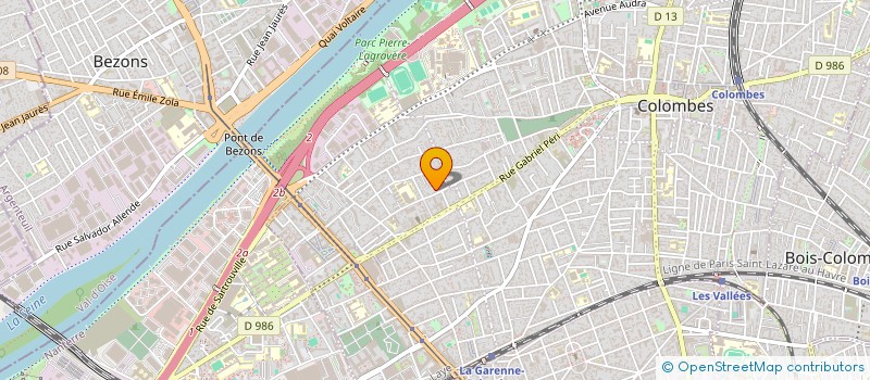 localisation de l'entreprise B&B RESEAU à ASNIERES-SUR-SEINE
