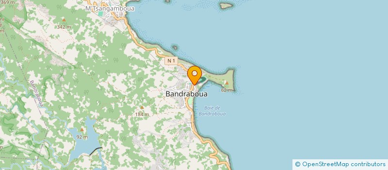 localisation de l'entreprise B&B SERVICE à BANDRABOUA